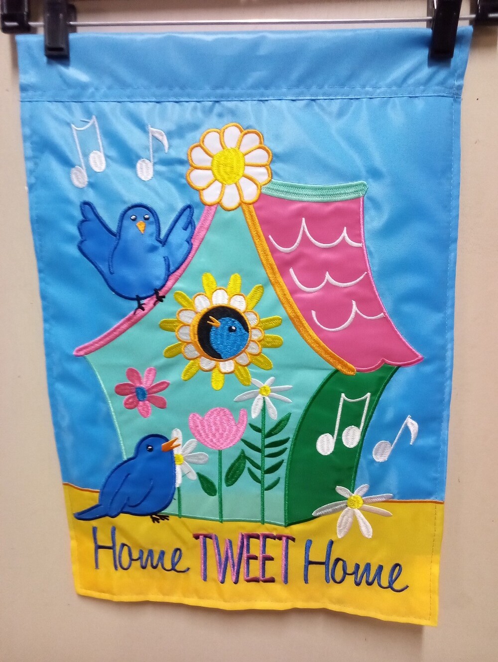 Home Tweet Home Garden Flag